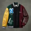 Shop Supreme MM6 Maison Margiela Split Varsity Jacket