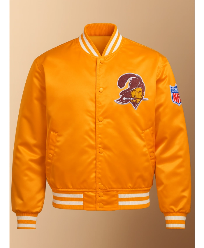 1980s Tampa Bay Buccaneers Creamsicle Bomber Jacket
