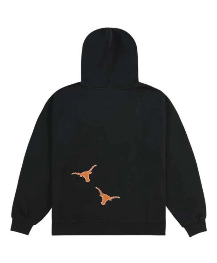 Shop Travis Scott Cactus Jack University Of Texas Black Hoodie
