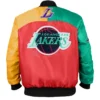 Shop Ty Mopkins LA Lakers Color Block Jacket For Men And Women
