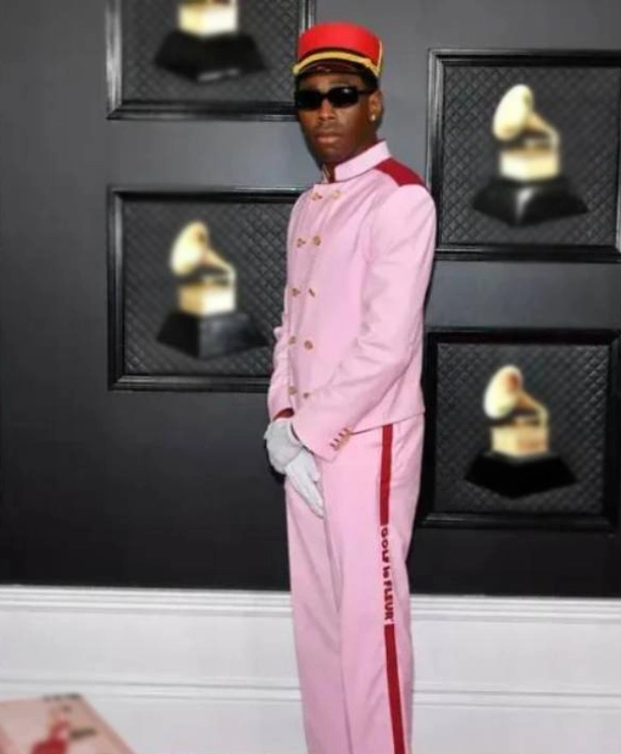 Alternative view of Tyler The Creator Pink Bellhop Suit
