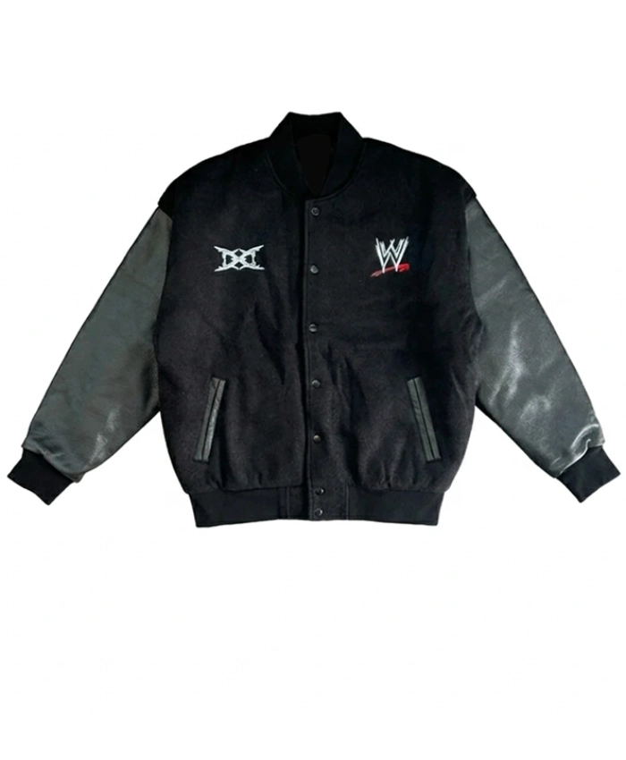 Shop WWE SummerSlam x Ken Carson Black Varsity Jacket Sale