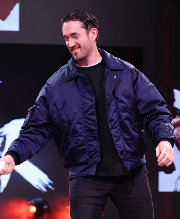 WWE World Opening Street Fighter Event Andrew Koji Jacket