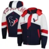 Shoulder To Shoulder Houston Texans Raglan Full Zip Jacket