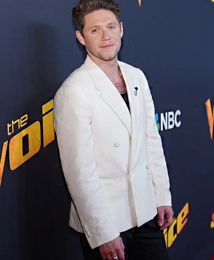 Show The Voice Niall Horan White Blazer