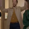 Shrinking Brian Beige Cotton Coat