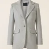 Shrinking S03 Christa Miller Grey Blazer