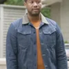 Shrinking Sean Blue Trucker Jacket