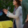 Shrinking TV Series S03 Christa Miller Coat