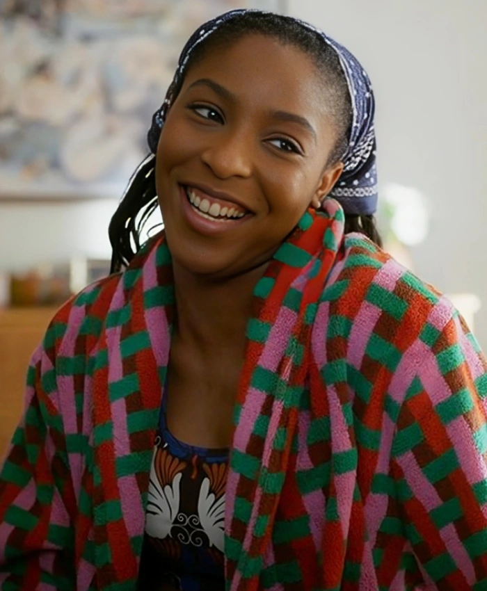 Shrinking TV Series S03 Jessica Williams Multicolored Robe