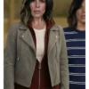 Sidney Prescott Film Scream 07 Neve Campbell Leather Biker Jacket
