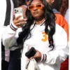 Simone Biles Bears V Ravens White Jacket