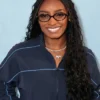 Simone Biles Milano Cortina Winter Olympics Navy Bomber Track Jacket