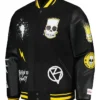 Simpsons Born To Annoy Varsity Jacket