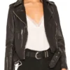 Sin City Rehab S01 Alison Victoria Leather Biker Jacket