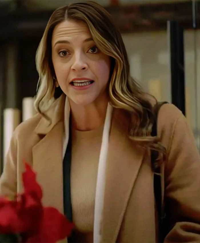 Sincerely Truly Christmas Paula Brancati Brown Trench Coat