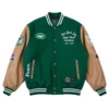 Sixty Years Of Super Bowl 2026 NFL New York Jets Super Bowl III Champions Green Wool Varsity Jacket