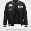 Siya Kolisi NBA All Star 2026 Black Varsity Jacket