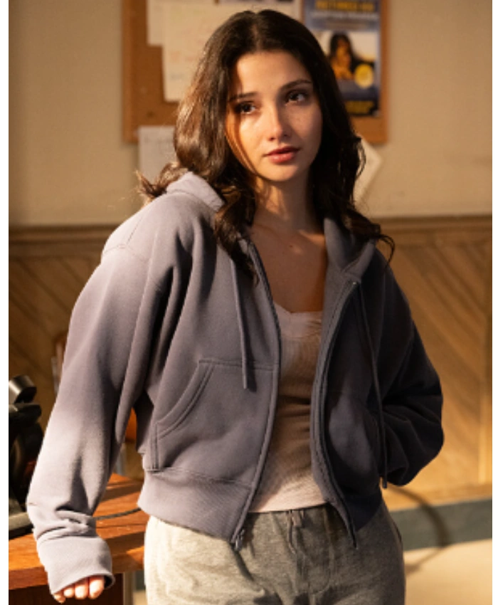 Amanda Arcuri Sheriff Country S01 Zip-Up Hoodie