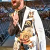 SmackDown Seth Rollins White Floral Blazer