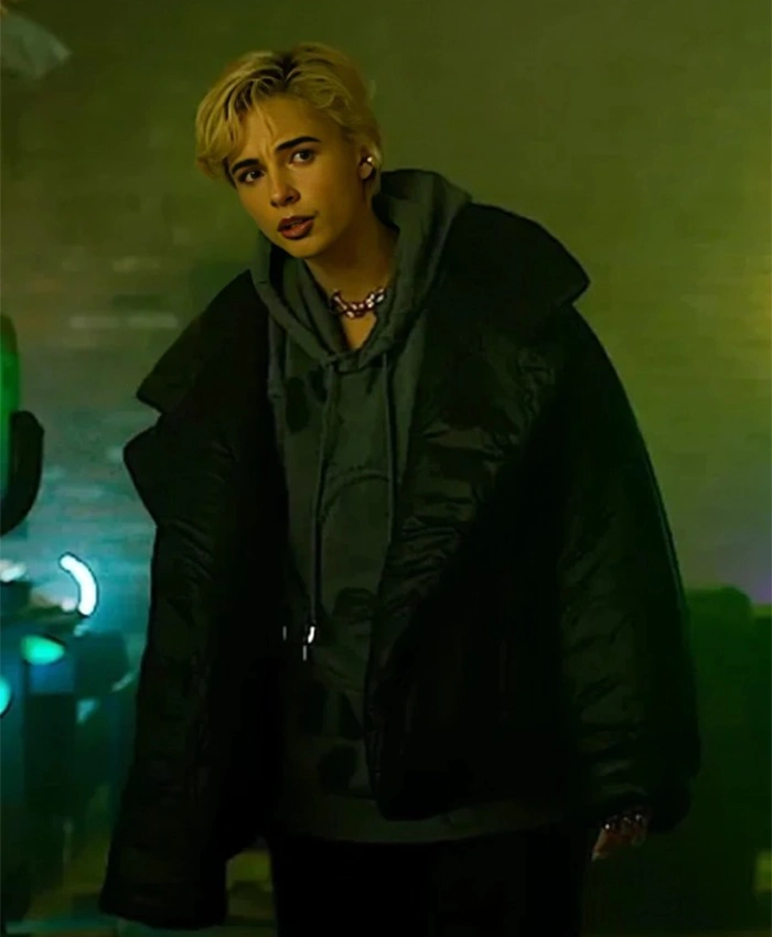 Smile 2 2024 Naomi Scott Black Jacket