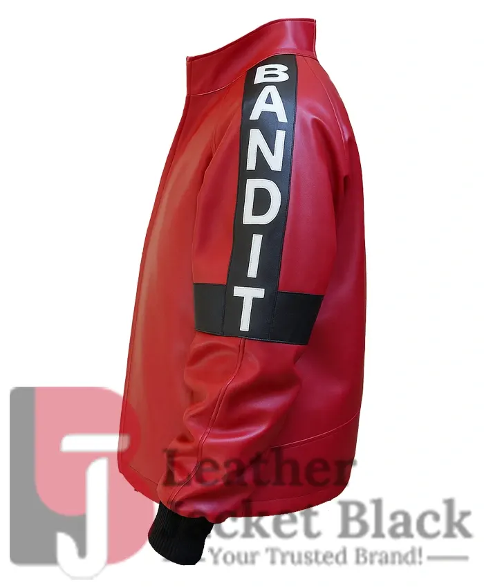 Smokey And The Bandit Red Burt Reynolds Leather Jacket