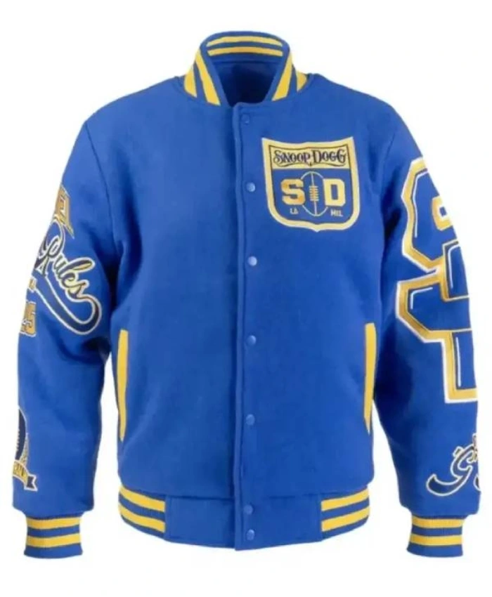 Snoop Dogg AFL Bomber Jacket - Image 2
