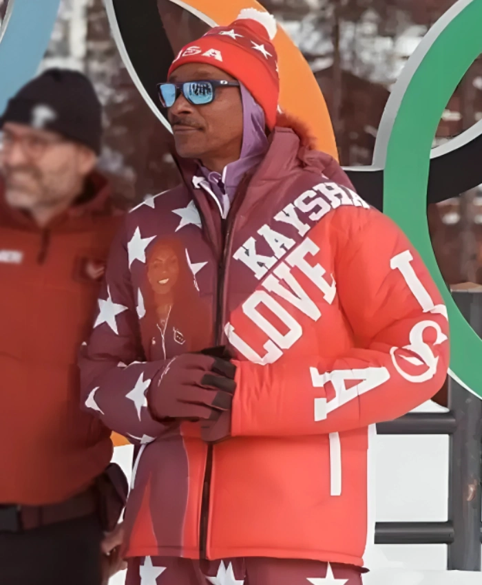 Snoop Dogg Kaysha Love Milano Cortina 2026 Winter Olympics Jacket - Image 2