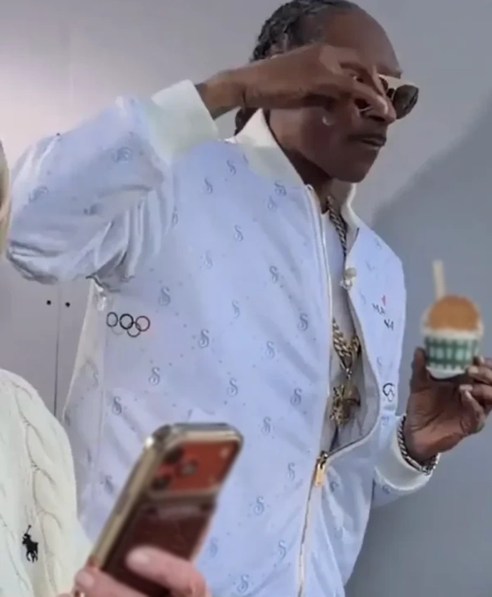 Milano Cortina 2026 Snoop Dogg Bomber Jacket - Image 3