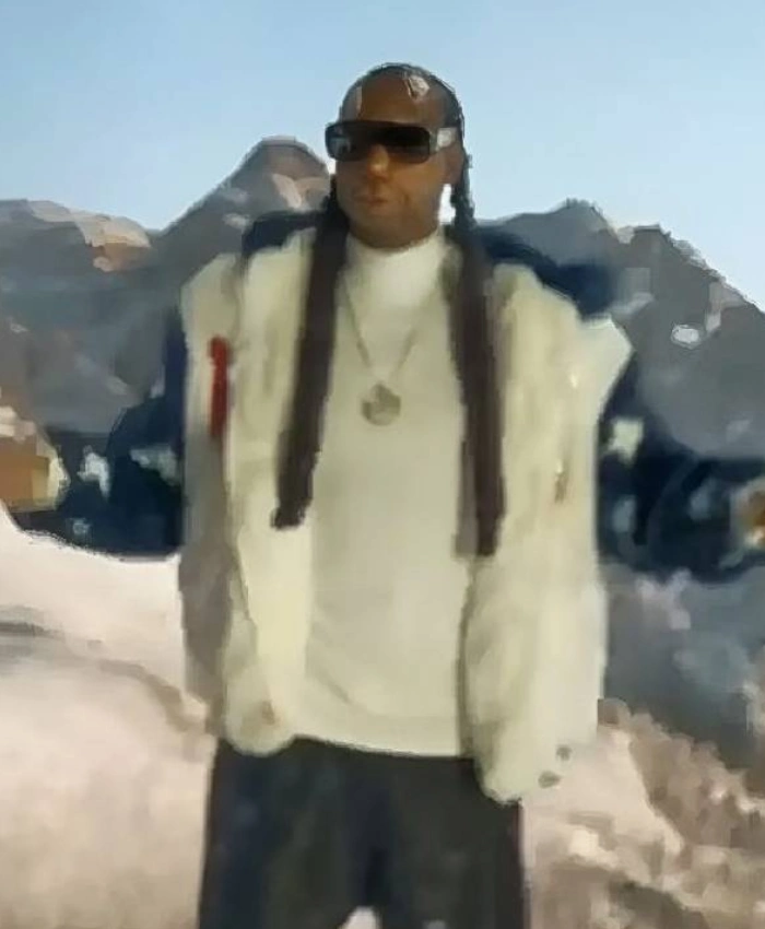 Milano Cortina 2026 Olympics Team USA Snoop Dogg Fur Hooded Jacket - Image 2
