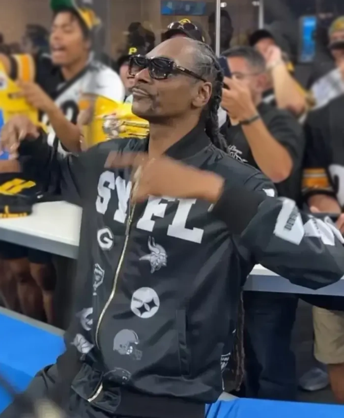 Snoop Dogg Steelers VS Chargers Jacket - Image 3