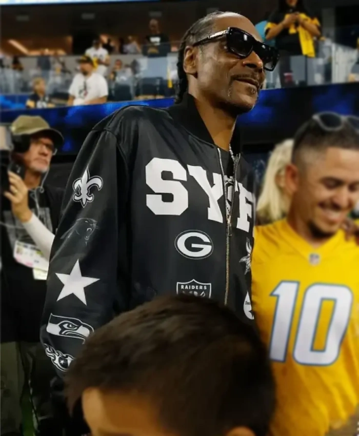 Snoop Dogg Steelers VS Chargers Jacket - Image 2