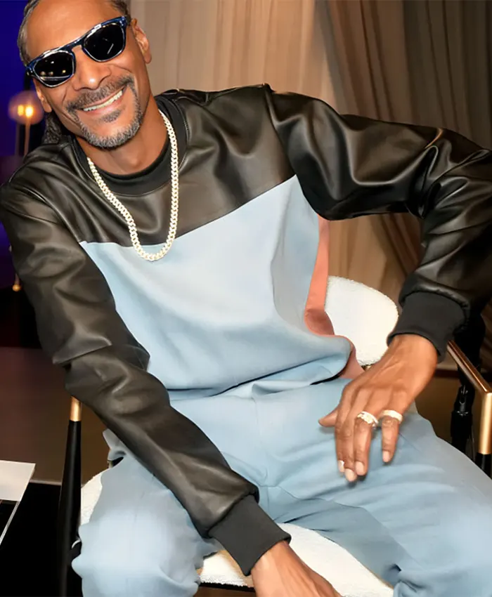 Snoop Dogg The Voice S26 Black And Blue Tracksuit