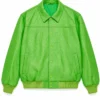 Sp5der Debossed Web Full Snap Jacket On Sale