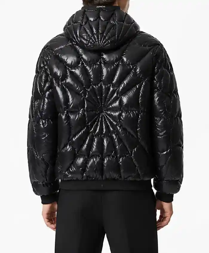 Spider Black Padded Jacket Men