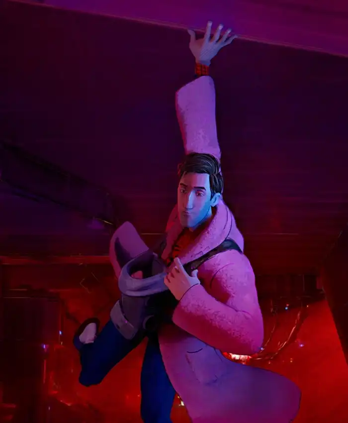 Spider Man Across The Spider Verse Peter B. Parker Coat