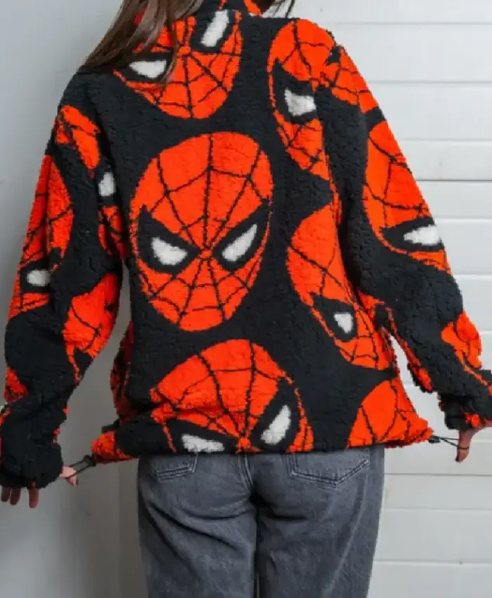 Spiderman Sherpa Jacket - Image 3