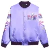 SpongeBob X NFL Super Bowl LVIII Purple Varsity Jacket