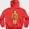 Squid Game Doll Red Light Green Light Pullover Hoodie