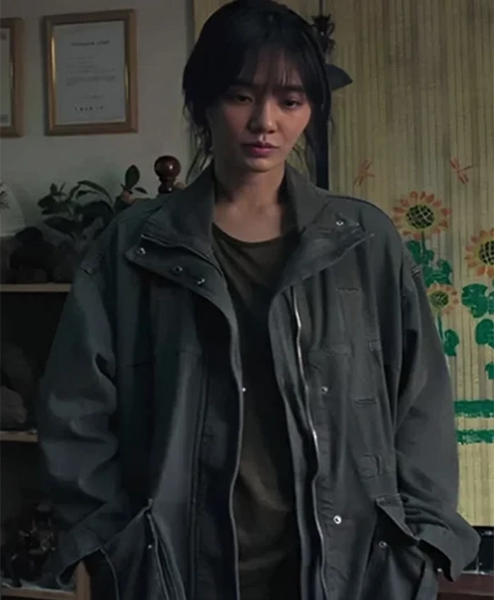 Squid Game S02 Park Gyuyoung Black Jacket