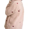 Stacey And Joe S2 Heart Embroidered Pink Jumper