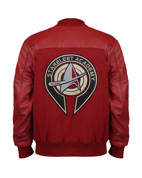 Star Trek Starfleet Academy Darem Reymi Bomber Jacket In Red