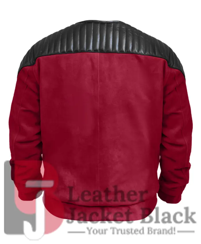 Star Trek The Next Patrick Stewart Leather Generation Jacket