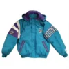 Starter 1990s Charlotte Hornets Blue Jacket