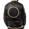 Starter Bomber LA Clippers Black Gold Jacket Back