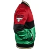 Starter Color Block 75th Year Chicago Bulls Black History Month Jacket
