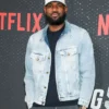 Starting 5 LeBron James Denim Trucker Jacket