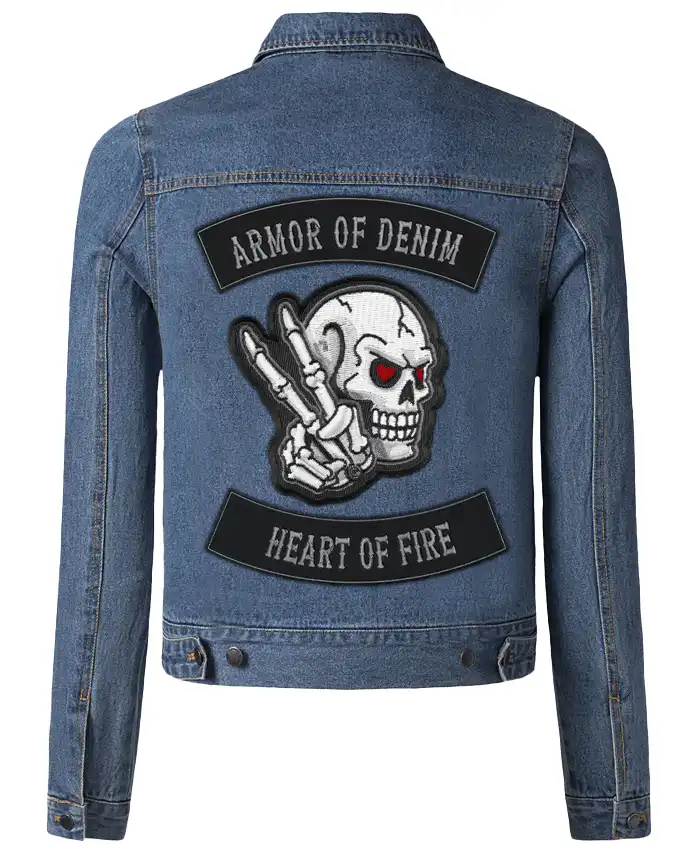 Stegaro Armor Of Denim Blue Jacket