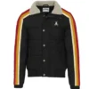 Stegaro Black Puffer Jacket