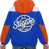 Stegaro Blue And Orange Zip Up Jacket
